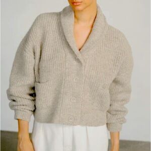 OZMA of California Sloan Cardigan size small in Brush